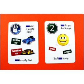 Creativo - Fun card English Who, When, Where