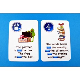 Creativo - Fun card English Prepositions