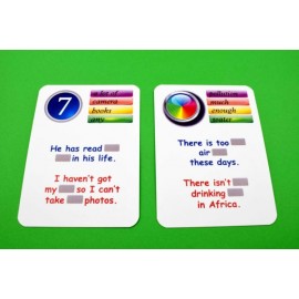 Creativo - Fun card English Countable and Uncountable Nouns