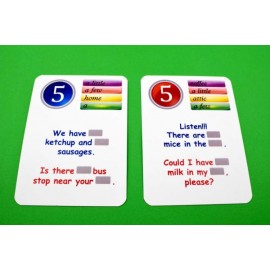 Creativo - Fun card English Countable and Uncountable Nouns