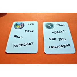 Creativo - Fun card English My First 50 Questions
