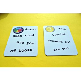 Creativo - Fun card English My Next 50 Questions
