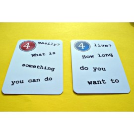 Creativo - Fun card English My Next 50 Questions
