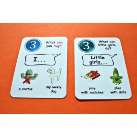 Creativo - Fun card English Can/Can´t