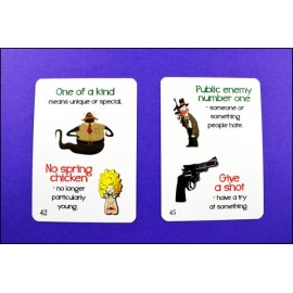 Creativo - Fun card English Idioms in conversation