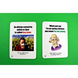 Fun card English Easter and Spring
