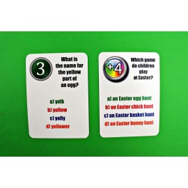 Fun card English Easter and Spring