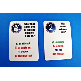 Fun card English Christmas and Winter