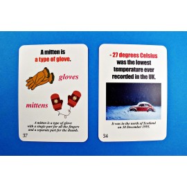 Fun card English Christmas and Winter