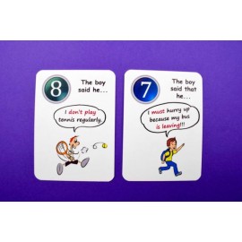 Creativo - Fun card English Reported speech