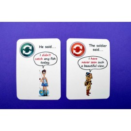Creativo - Fun card English Reported speech