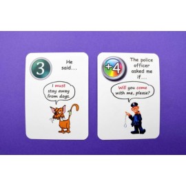 Creativo - Fun card English Reported speech