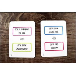 Creativo - Fun card English Telling the Time