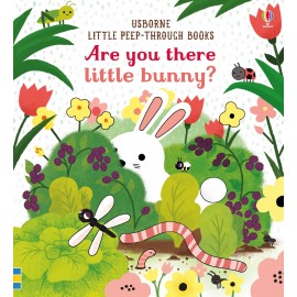 Usborne: Little Peep-Through Books : Are you there little Bunny