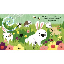 Usborne: Little Peep-Through Books : Are you there little Bunny