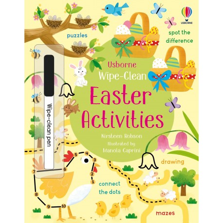 Usborne: Wipe-Clean Easter Activities