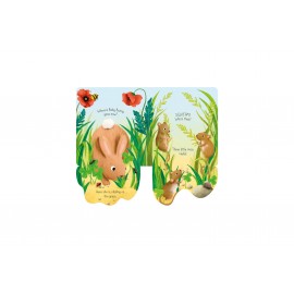 Usborne:  Little Lift and Look Baby Bunny 