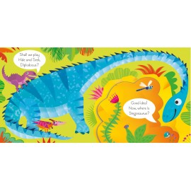 Usborne Lift -The - Flap: Play Hide & Seek with the Dinosaurs