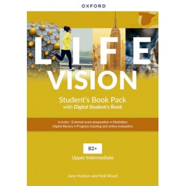 Life Vision Upper Intermediate Student Book with Digital Pack 