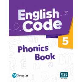 English Code 5 Phonics Book with Audio & Video QR Code