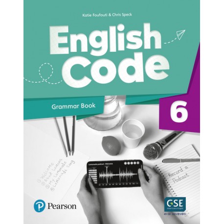 English Code 6 Grammar Book with Video Online Access Code
