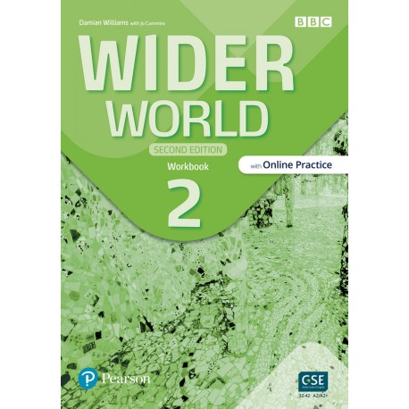 Wider World 2 Second Edition Workbook with Online Practice and app