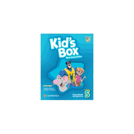 Kid's Box New Generation Starter Class Book with Digital Pack