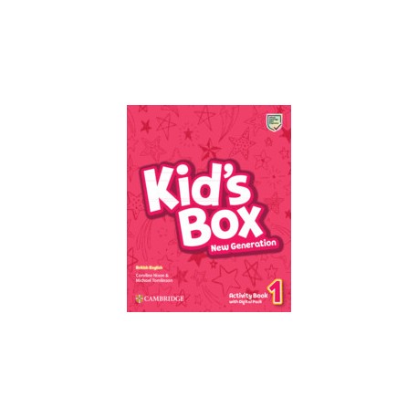 Kid's Box New Generation Level 1 Activity Book with Digital Pack