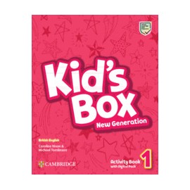 Kid's Box New Generation Level 1 Activity Book with Digital Pack
