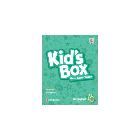 Kid's Box New Generation Level 4 Activity Book with Digital Pack