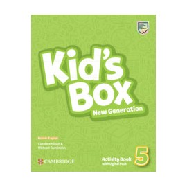 Kid's Box New Generation Level 5 Activity Book with Digital Pack