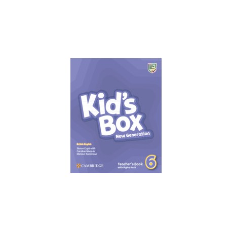 Kid's Box New Generation Level 6 Teacher's Book with Digital Pack