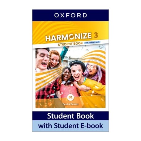 Harmonize 3 Student's Book with eBook Czech edition