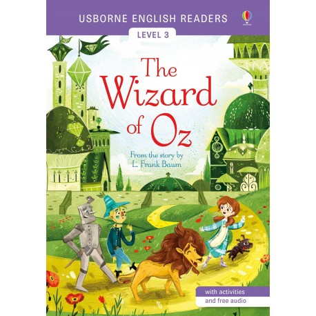 Usborne English Readers Level 3: The Wizard of Oz