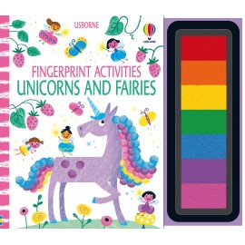 Usborne: Fingerprint Activities Unicorns and Fairies