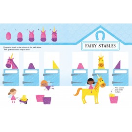 Usborne: Fingerprint Activities Unicorns and Fairies