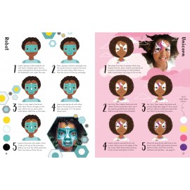 The Usborne Book Of  Book of Face Painting 