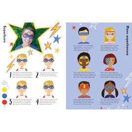 The Usborne Book Of  Book of Face Painting 