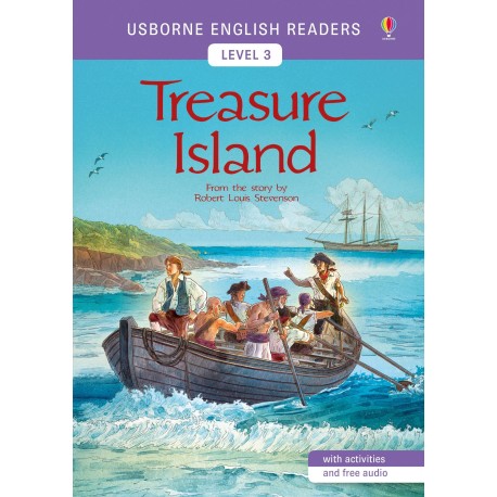 Usborne English Readers Level 3: Treasure Island