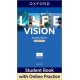 Life Vision Advanced Student Book with Online Practice 