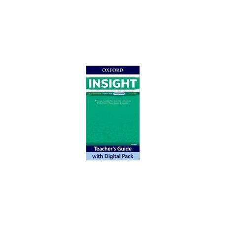 Insight  Second Edition Upper-Intermediate Teacher's Guide with Digital Pack