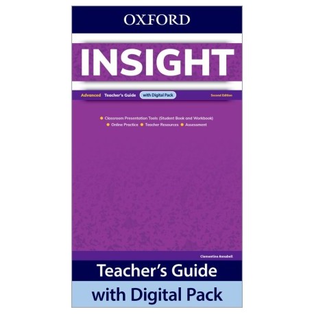 Insight Second Edition Advanced Teacher´s Guide with Digital Pack