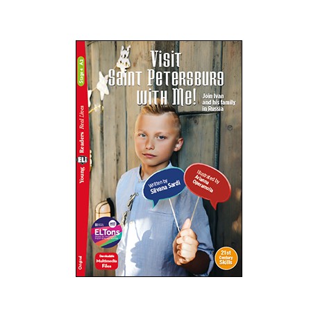 Young Eli Readers Stage 4 VISIT ST PETERSBURG WITH ME! + Downloadable Multimedia