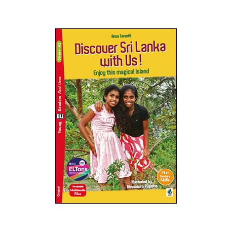 Young Eli Readers Stage 4 DISCOVER SRI LANKA WITH US! + Downloadable Multimedia