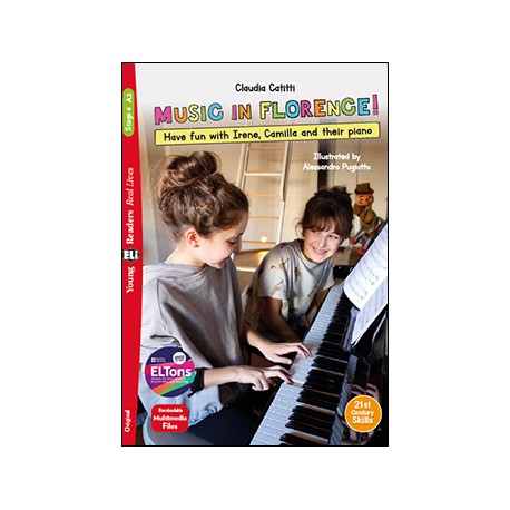 Young Eli Readers Stage 4 MUSIC IN FLORENCE! + Downloadable Multimedia