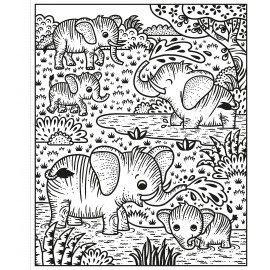 Usborne: Zoo Magic Painting Book