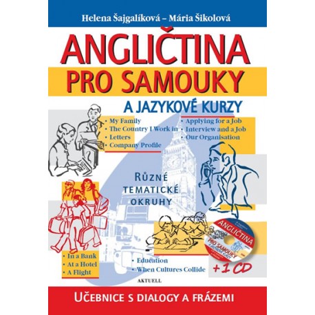 Angličtina pro samouky a jazykové kurzy + CD