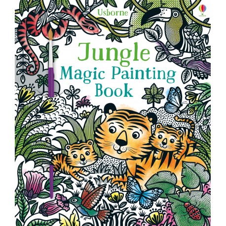 Usborne Jungle Magic Painting Book 