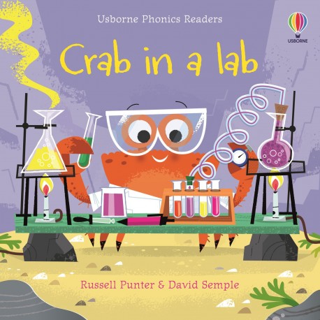 Usborne Phonics Reders:  Crab in a lab 