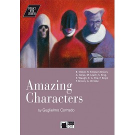 Black Cat Interact with Literature B2-C1: Amazing Characters + CD + online Teacher's Book